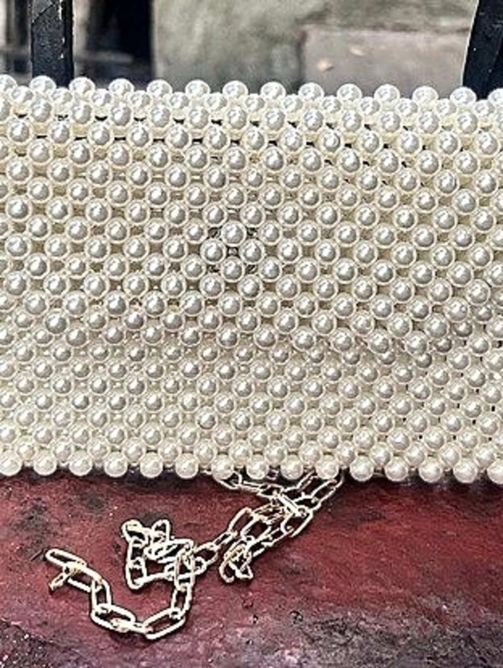 Pearl Beaded Fanny pack